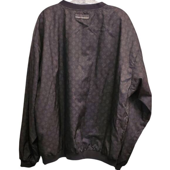Forrester's Outerwear Long Sleeve Light Weight Golf Pull Over Jacket Reversible - Picture 4 of 9
